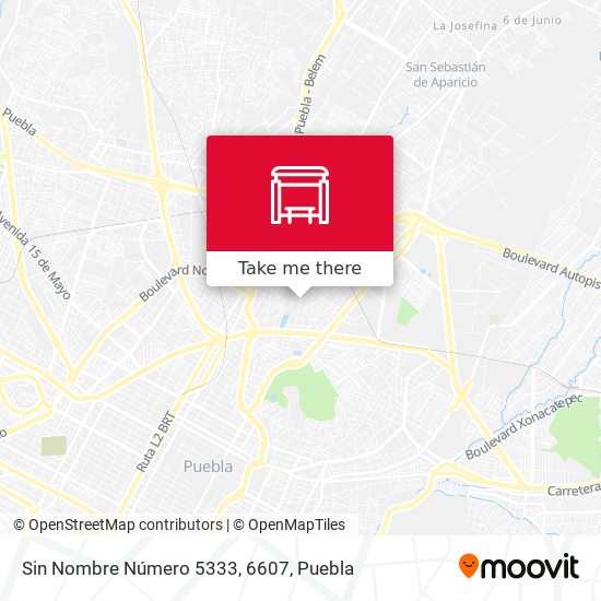 Sin Nombre Número 5333, 6607 map