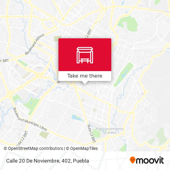 Calle 20 De Noviembre, 402 map