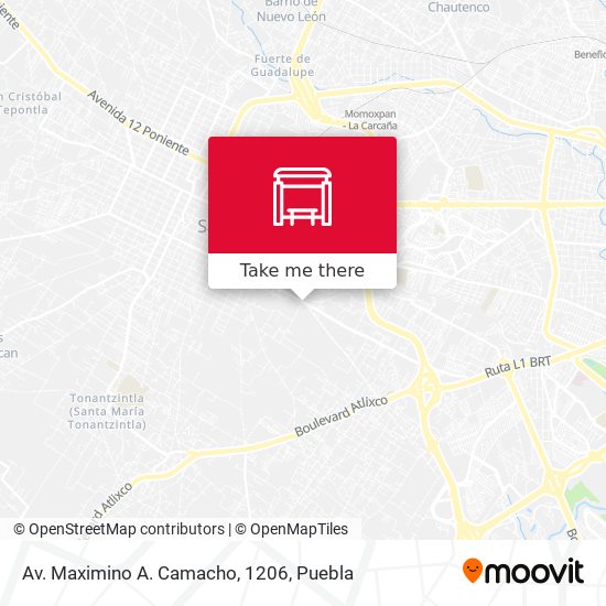 Av. Maximino A. Camacho, 1206 map