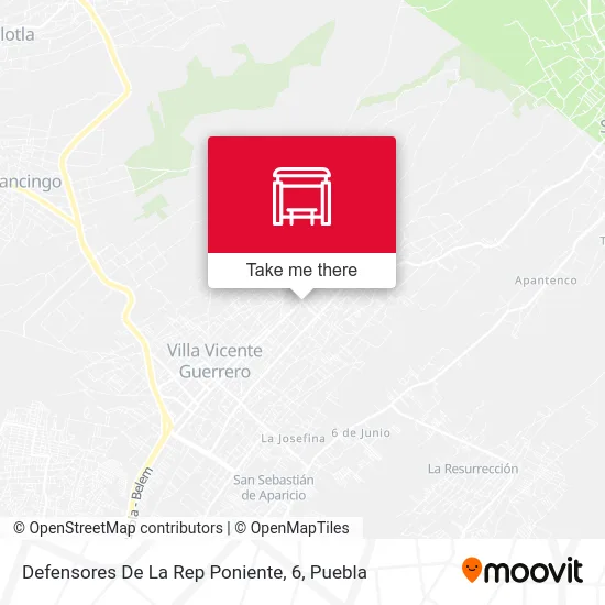 Defensores De La Rep Poniente, 6 map