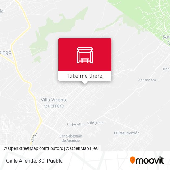Mapa de Calle Allende, 30