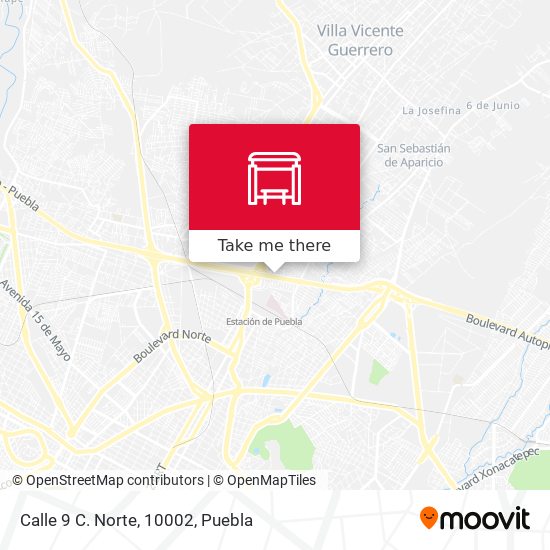 Calle 9 C. Norte, 10002 map