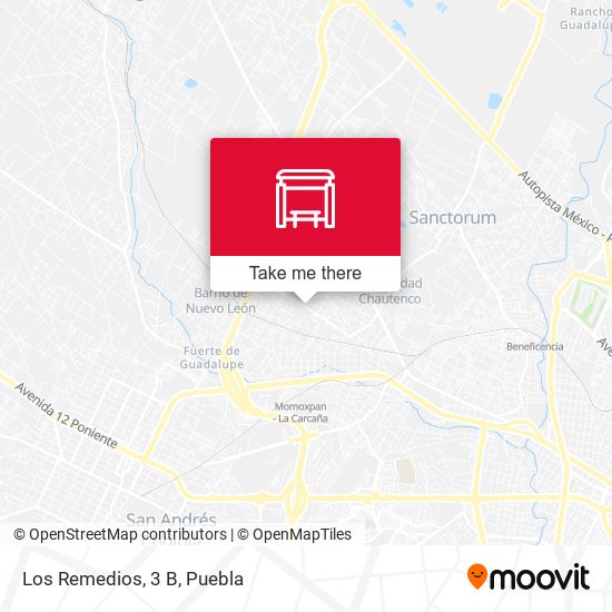 Mapa de Los Remedios, 3 B