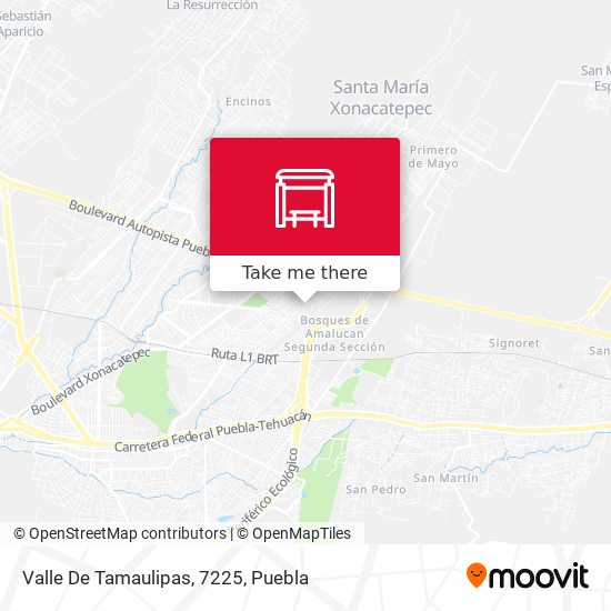 Valle De Tamaulipas, 7225 map