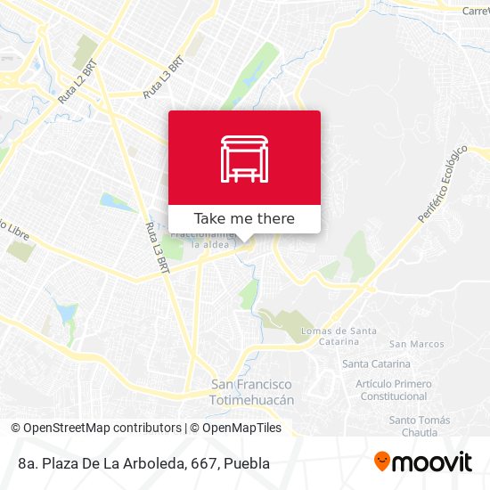 8a. Plaza De La Arboleda, 667 map