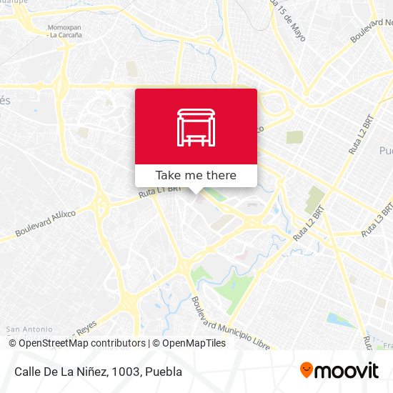 Calle De La Niñez, 1003 map