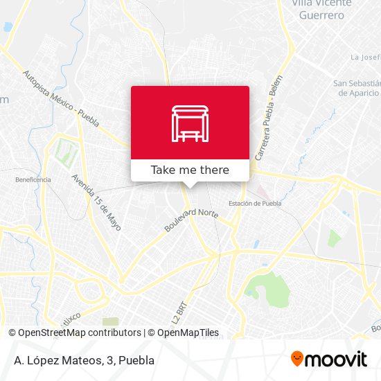 Mapa de A. López Mateos, 3