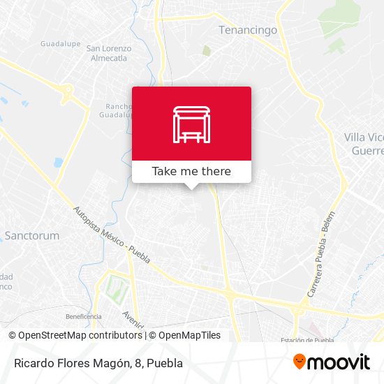 Ricardo Flores Magón, 8 map