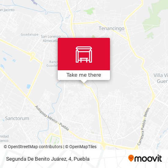 Segunda De Benito Juárez, 4 map