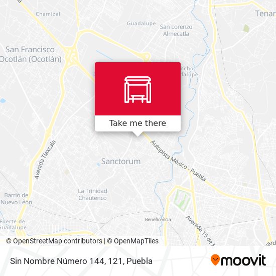 Mapa de Sin Nombre Número 144, 121