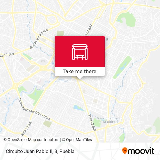 Circuito Juan Pablo Ii, 8 map