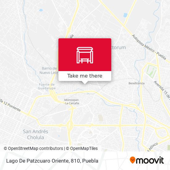 Lago De Patzcuaro Oriente, 810 map