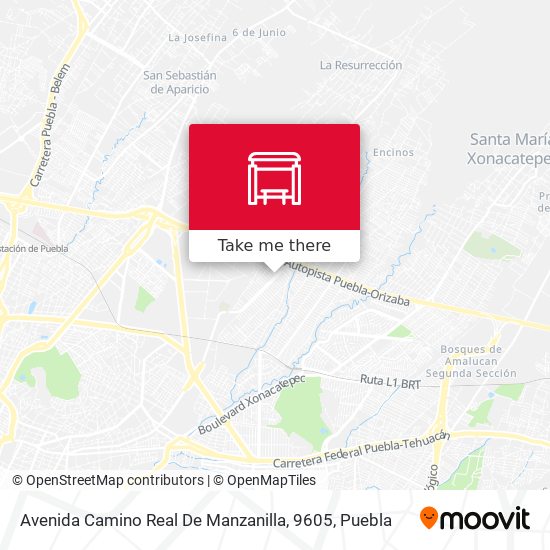 Avenida Camino Real De Manzanilla, 9605 map