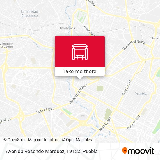 Mapa de Avenida Rosendo Márquez, 1912a