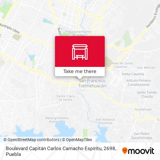 Mapa de Boulevard Capitán Carlos Camacho Espíritu, 2698