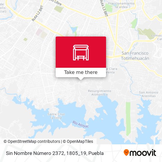 Sin Nombre Número 2372, 1805_19 map