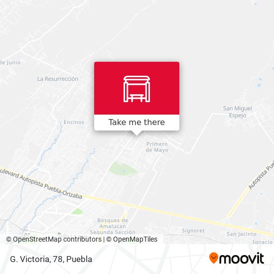 Mapa de G. Victoria, 78