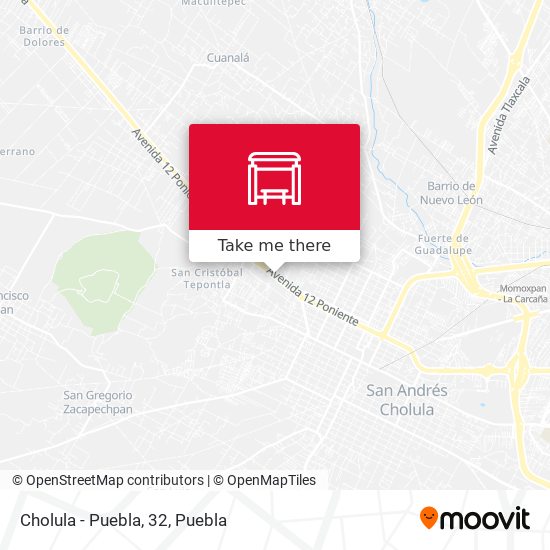 Mapa de Cholula - Puebla, 32
