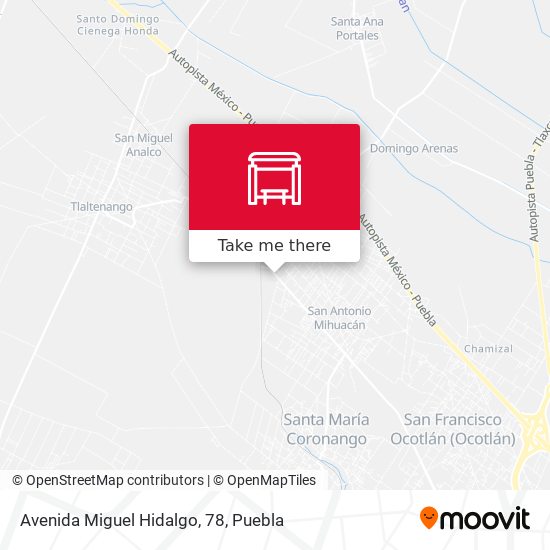 Avenida Miguel Hidalgo, 78 map