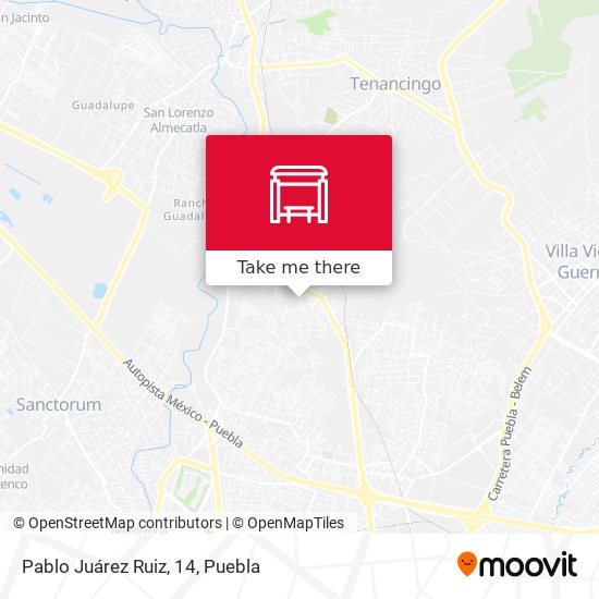 Mapa de Pablo Juárez Ruiz, 14