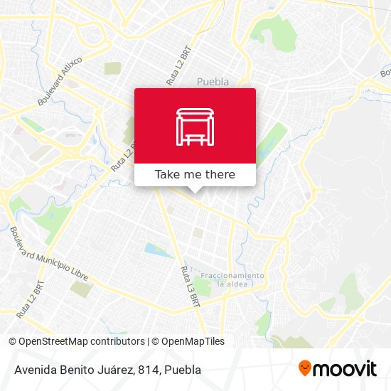 Avenida Benito Juárez, 814 map