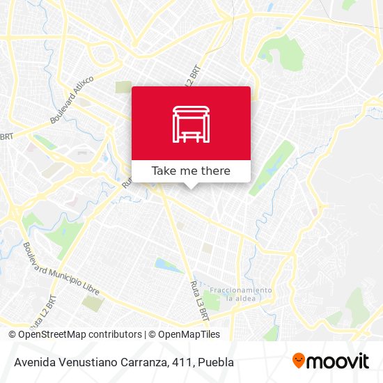 Avenida Venustiano Carranza, 411 map