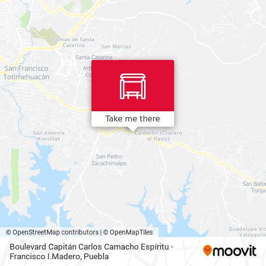 Boulevard Capitán Carlos Camacho Espíritu - Francisco I.Madero map