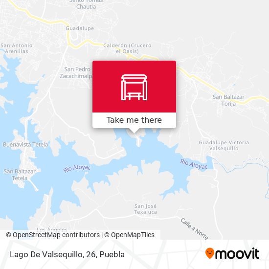 Mapa de Lago De Valsequillo, 26