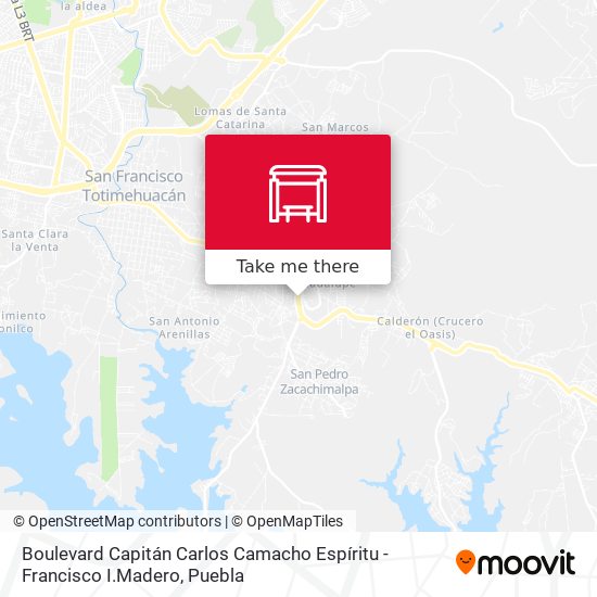 Boulevard Capitán Carlos Camacho Espíritu - Francisco I.Madero map