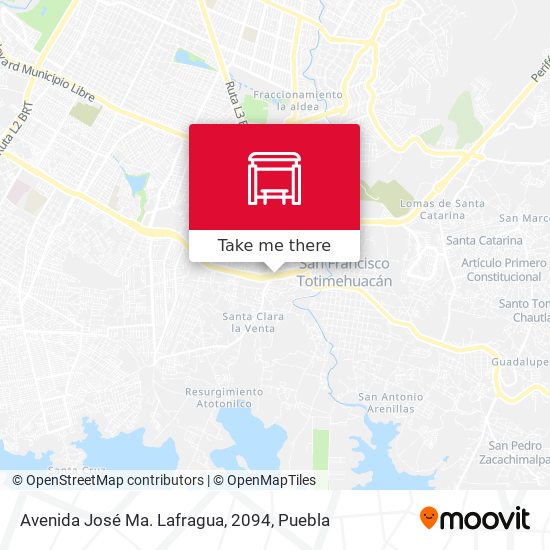 Avenida José Ma. Lafragua, 2094 map