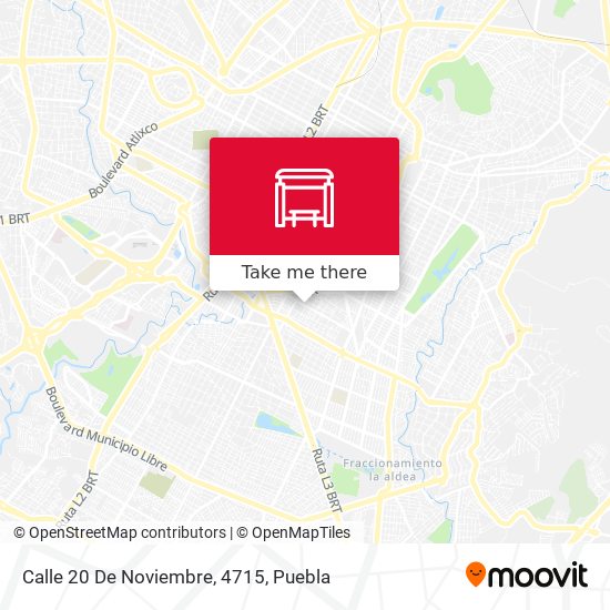Mapa de Calle 20 De Noviembre, 4715