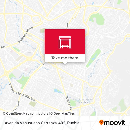 Avenida Venustiano Carranza, 402 map