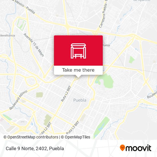 Calle 9 Norte, 2402 map