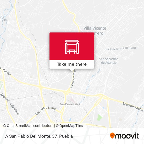 A San Pablo Del Monte, 37 map