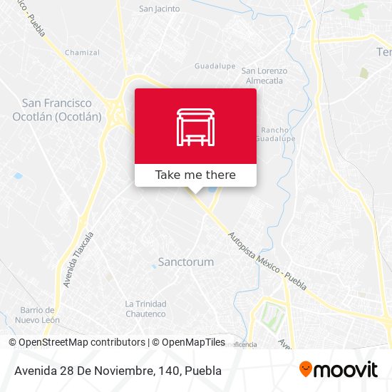 Mapa de Avenida 28 De Noviembre, 140