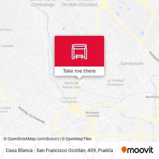 Mapa de Casa Blanca - San Francisco Ocotlán, 409