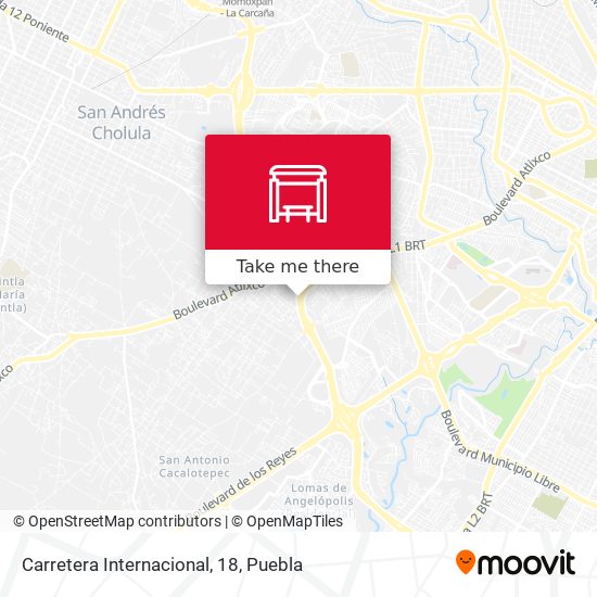 Mapa de Carretera Internacional, 18