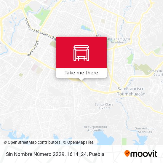 Sin Nombre Número 2229, 1614_24 map