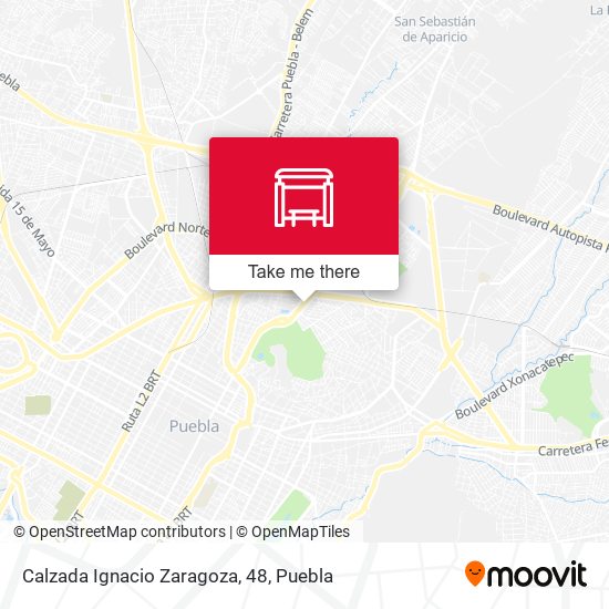 Mapa de Calzada Ignacio Zaragoza, 48