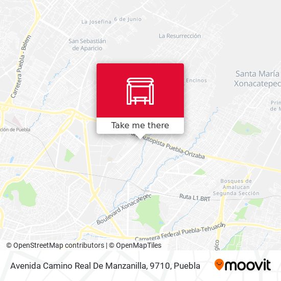 Mapa de Avenida Camino Real De Manzanilla, 9710
