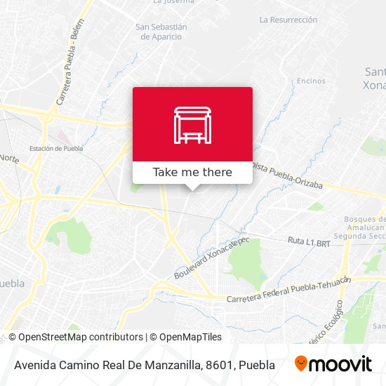 Avenida Camino Real De Manzanilla, 8601 map