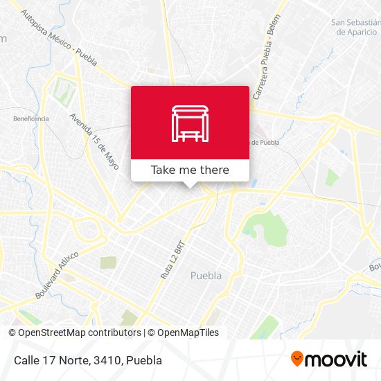 Calle 17 Norte, 3410 map