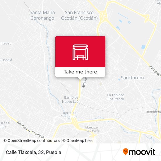 Mapa de Calle Tlaxcala, 32