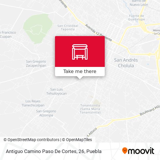 Mapa de Antiguo Camino Paso De Cortes, 26
