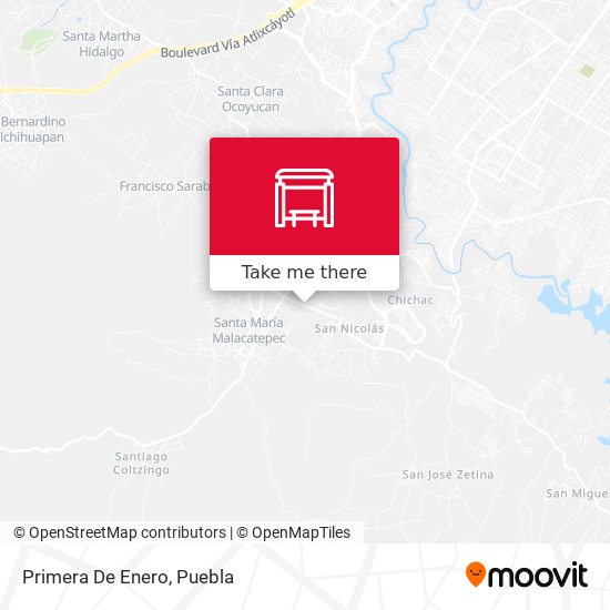 Mapa de Primera De Enero