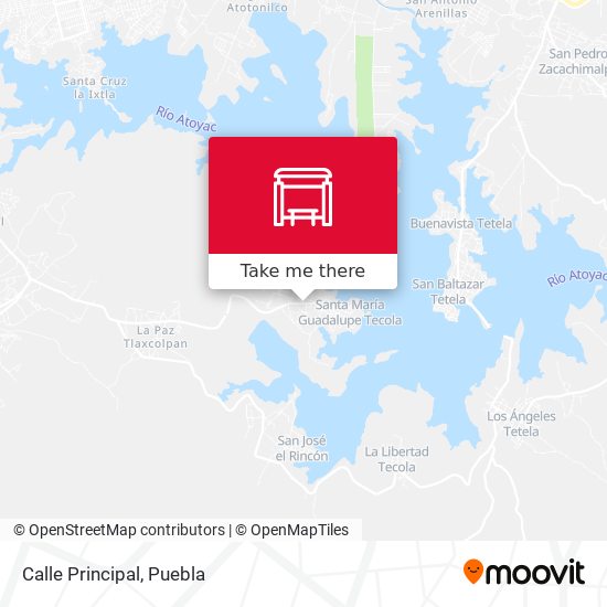 Mapa de Calle Principal