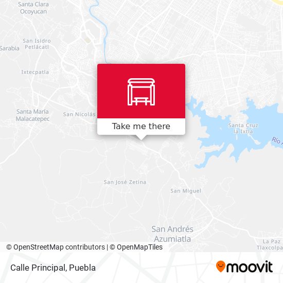 Mapa de Calle Principal