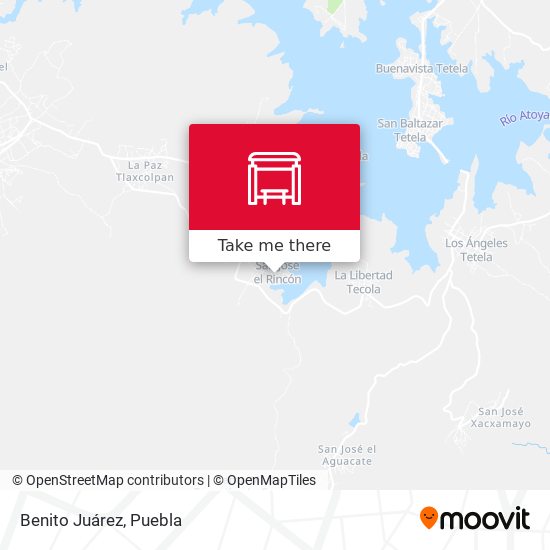 Mapa de Benito Juárez