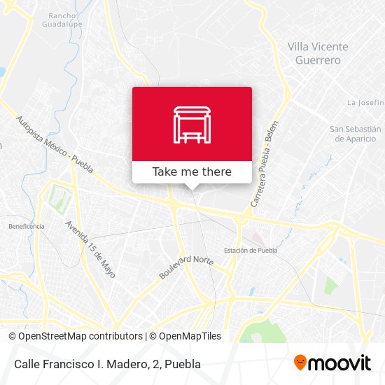 Calle Francisco I. Madero, 2 map