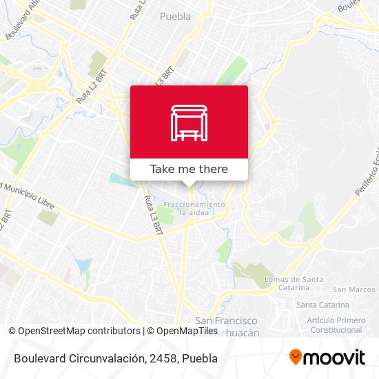 Mapa de Boulevard Circunvalación, 2458